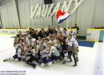 Photo hockey reportage Le sacre des françaises