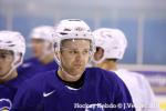 Photo hockey reportage les bleus s'échauffent!