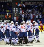 Photo hockey reportage Mondial 11: La France sauvée !