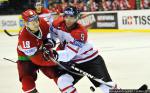 Photo hockey reportage Mondial 11: Le Canada appliqué