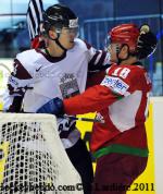 Photo hockey reportage Mondial 11: Les Lettons supérieurs