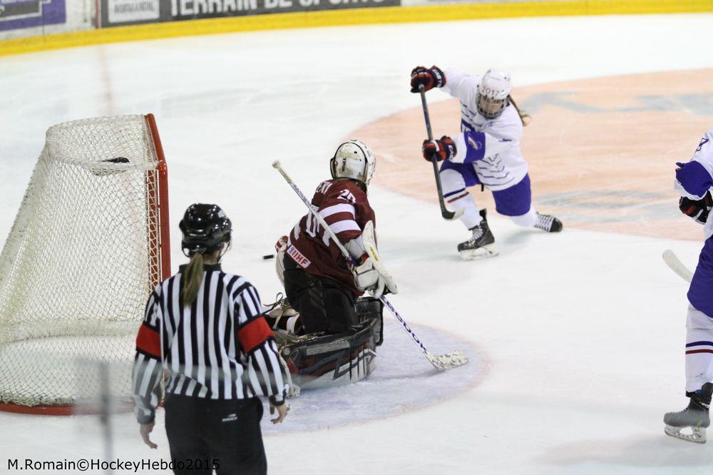 Photo hockey reportage Mondial féminin : La France se rassure