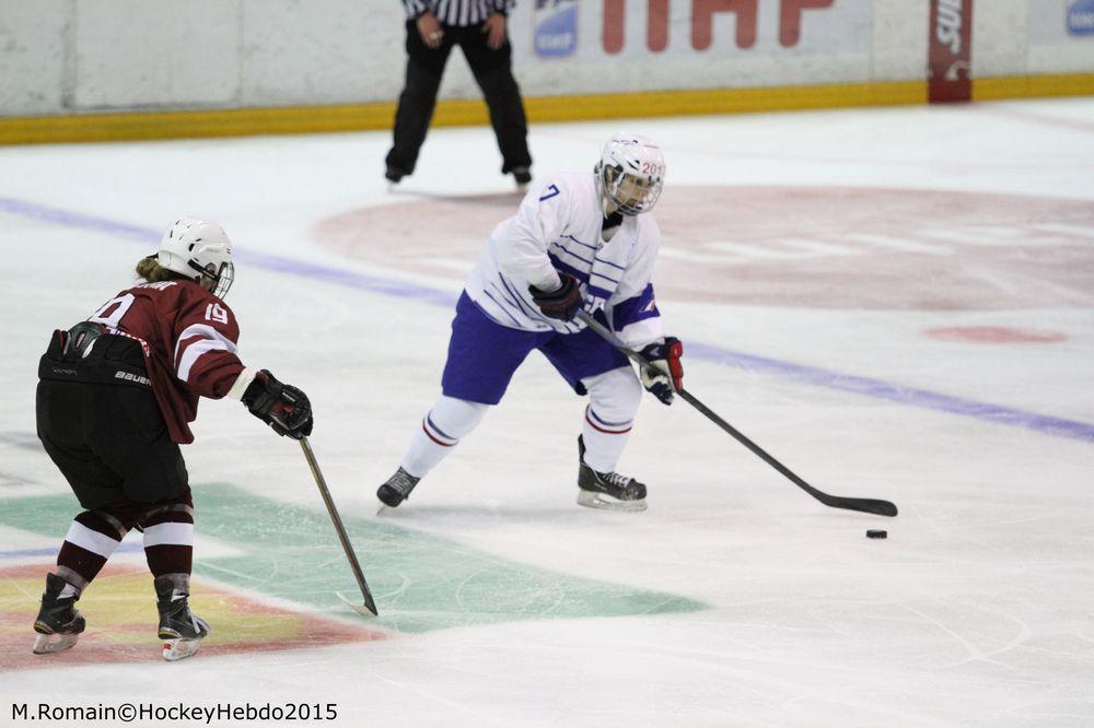 Photo hockey reportage Mondial féminin : La France se rassure