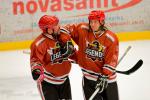 Photo hockey reportage Morzine honore ses légendes