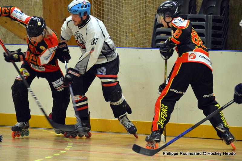 Photo hockey reportage N1 : Bon début d'année pour les Griffons