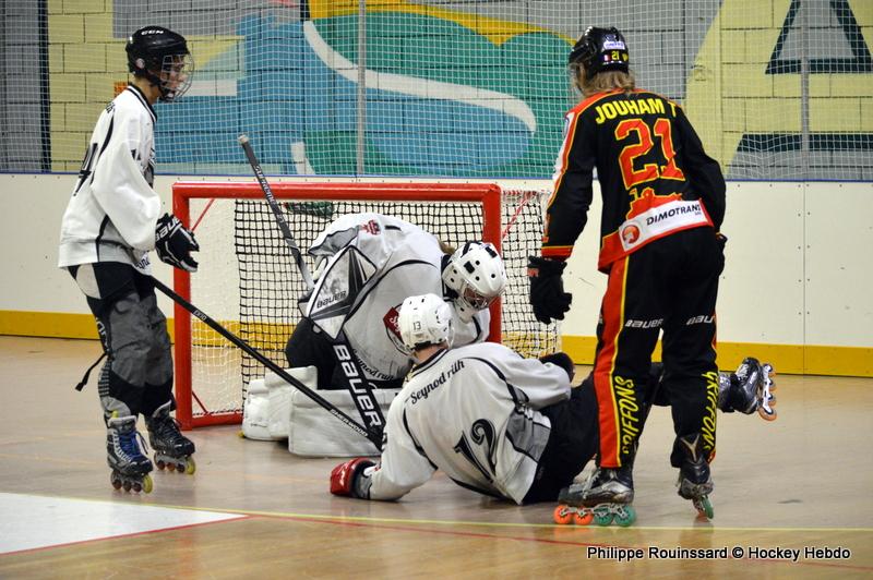 Photo hockey reportage N1 : Bon début d'année pour les Griffons
