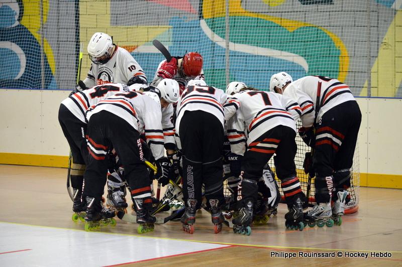Photo hockey reportage N1 : Laborieuse mais précieuse victoire