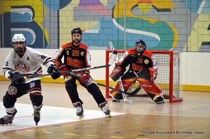 Photo hockey reportage N1 : Laborieuse mais précieuse victoire