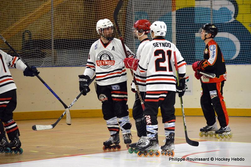 Photo hockey reportage N1 : Laborieuse mais précieuse victoire
