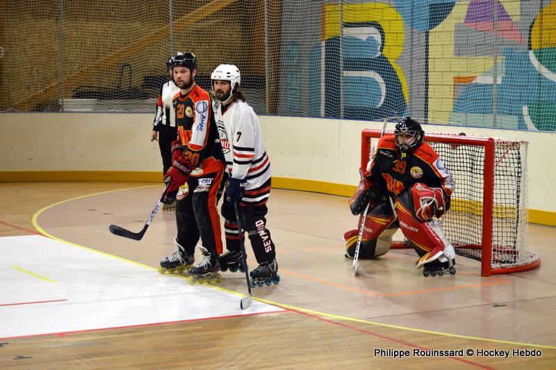 Photo hockey reportage N1 : Laborieuse mais précieuse victoire