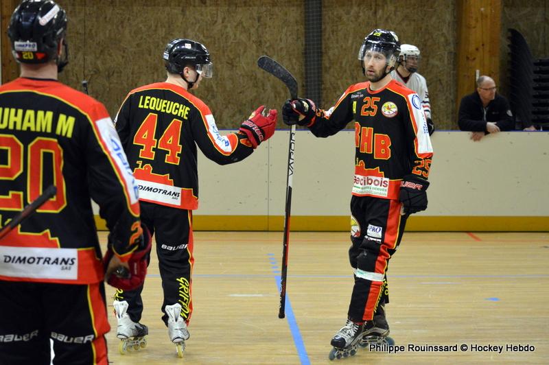 Photo hockey reportage N1 : Laborieuse mais précieuse victoire
