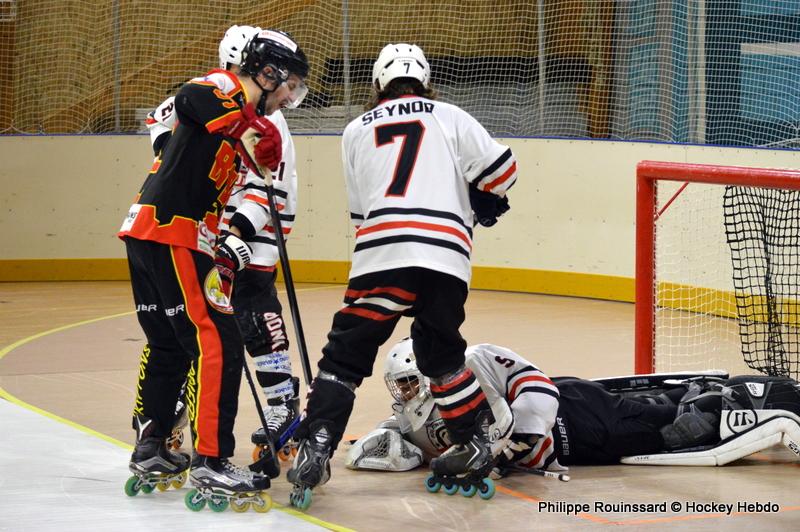 Photo hockey reportage N1 : Laborieuse mais précieuse victoire