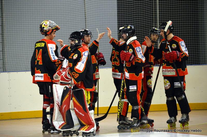 Photo hockey reportage N1 : Laborieuse mais précieuse victoire