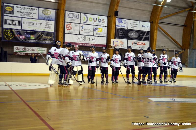 Photo hockey reportage N1 : Les Griffons en deuxième position