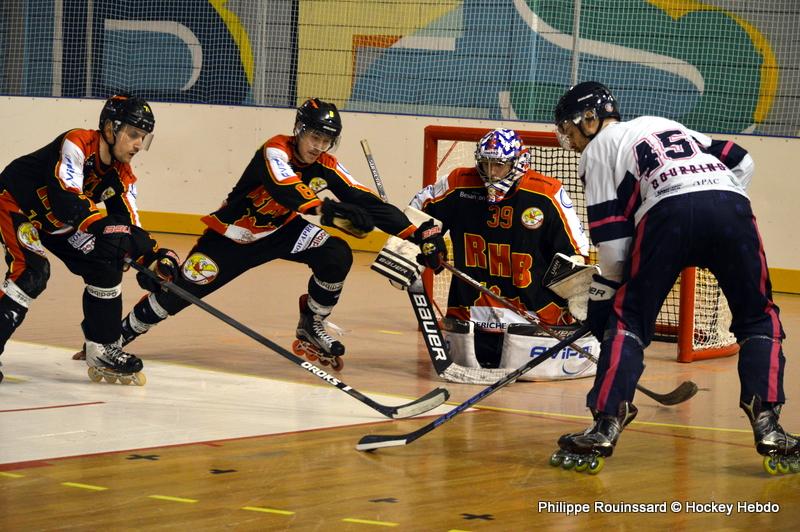 Photo hockey reportage N1 : Les Griffons en deuxième position