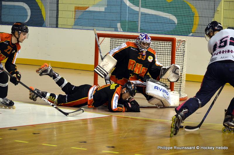 Photo hockey reportage N1 : Les Griffons en deuxième position