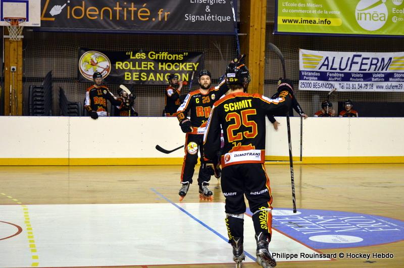 Photo hockey reportage N1 : Les Griffons en deuxième position