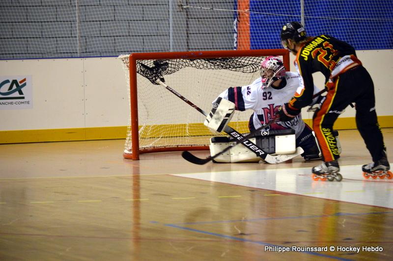 Photo hockey reportage N1 : Les Griffons en deuxième position