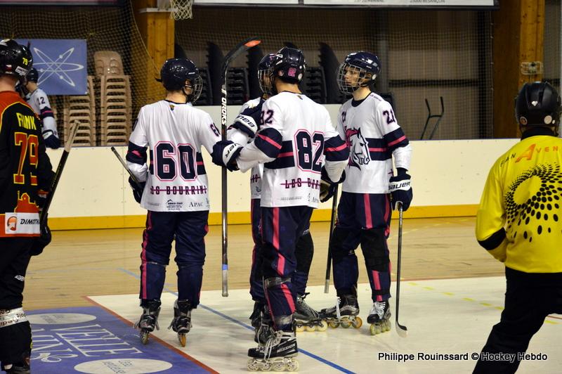 Photo hockey reportage N1 : Les Griffons en deuxième position