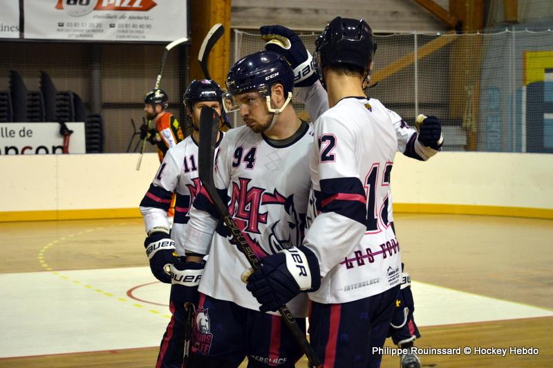 Photo hockey reportage N1 : Les Griffons en deuxième position