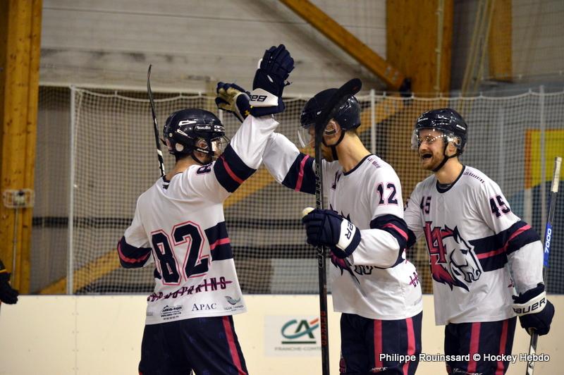 Photo hockey reportage N1 : Les Griffons en deuxième position