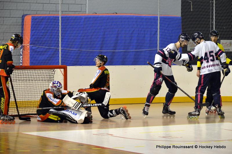 Photo hockey reportage N1 : Les Griffons en deuxième position