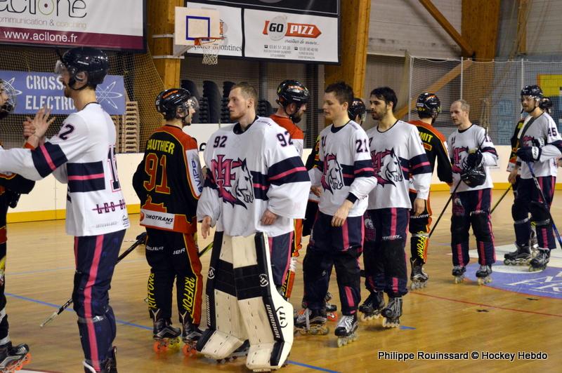 Photo hockey reportage N1 : Les Griffons en deuxième position