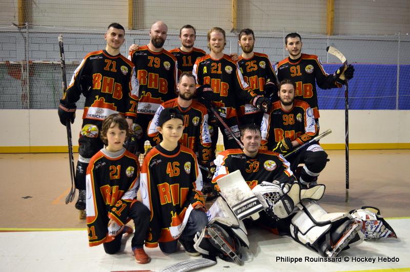 Photo hockey reportage N1 : Les Griffons en deuxième position