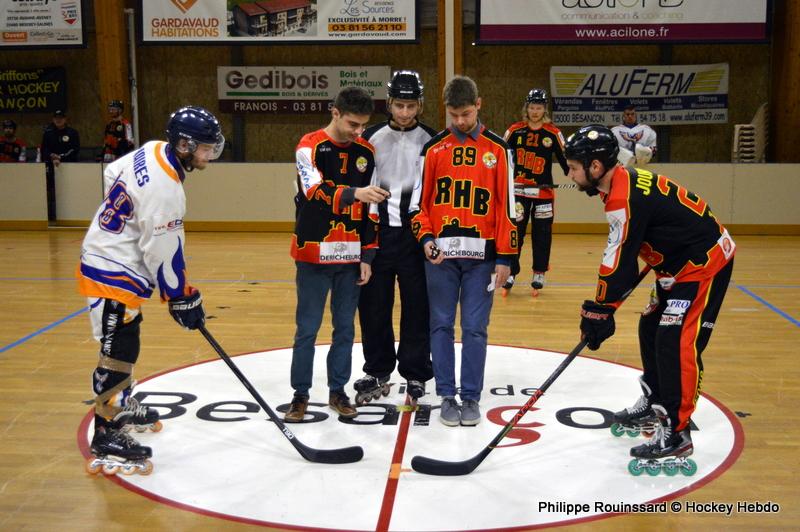 Photo hockey reportage N1 : Les Griffons survolent les Phénix
