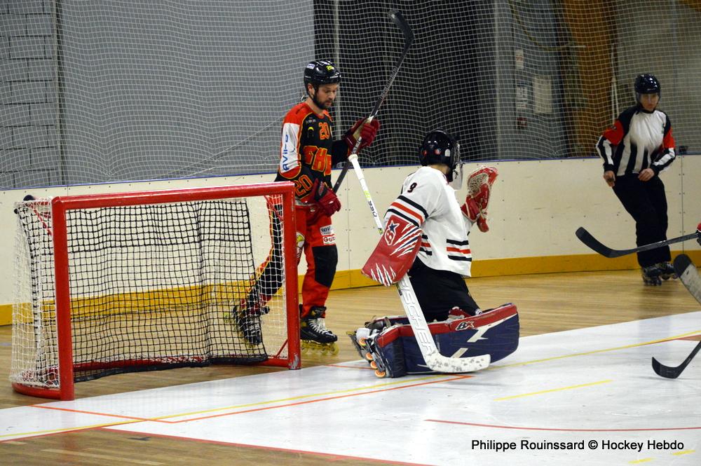 Photo hockey reportage N2 : Serré