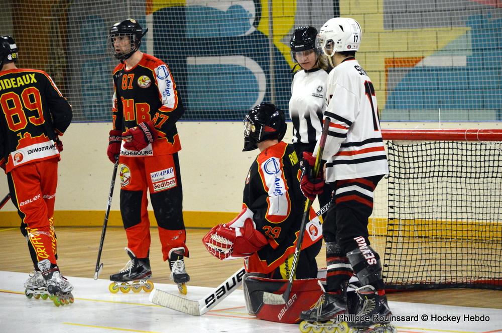 Photo hockey reportage N2 : Serré