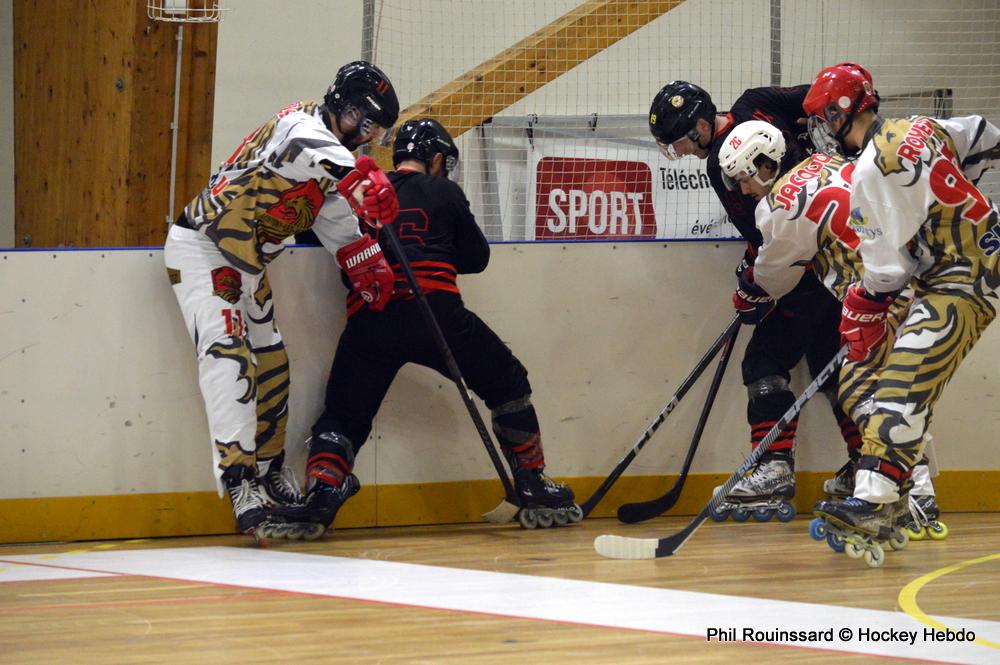 Photo hockey reportage N2 : Une première et une dernière
