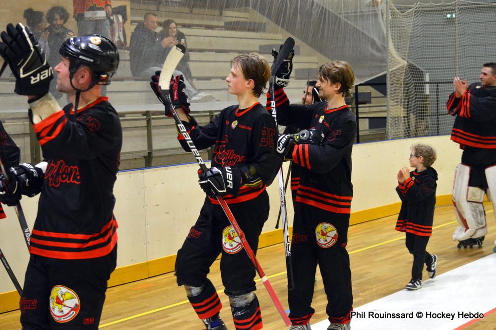 Photo hockey reportage N2 : Une première et une dernière