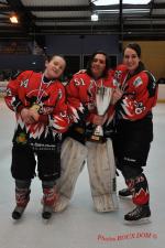Photo hockey reportage Neuilly vainqueur du championnat féminin
