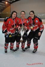 Photo hockey reportage Neuilly vainqueur du championnat féminin