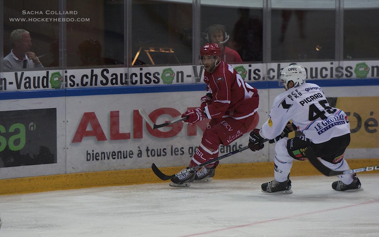 Photo hockey reportage NLA: À bout de souffle