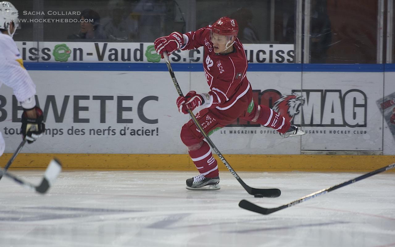 Photo hockey reportage NLA: À bout de souffle
