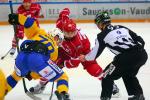 Photo hockey reportage NLA: Davos prend l'avantage après 40'
