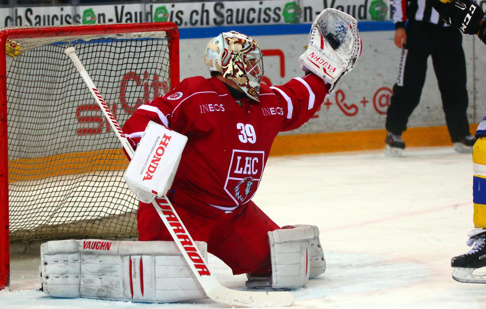 Photo hockey reportage NLA: Davos prend l'avantage après 40'