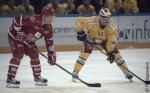 Photo hockey reportage NLA: Fin du match, à la 34e
