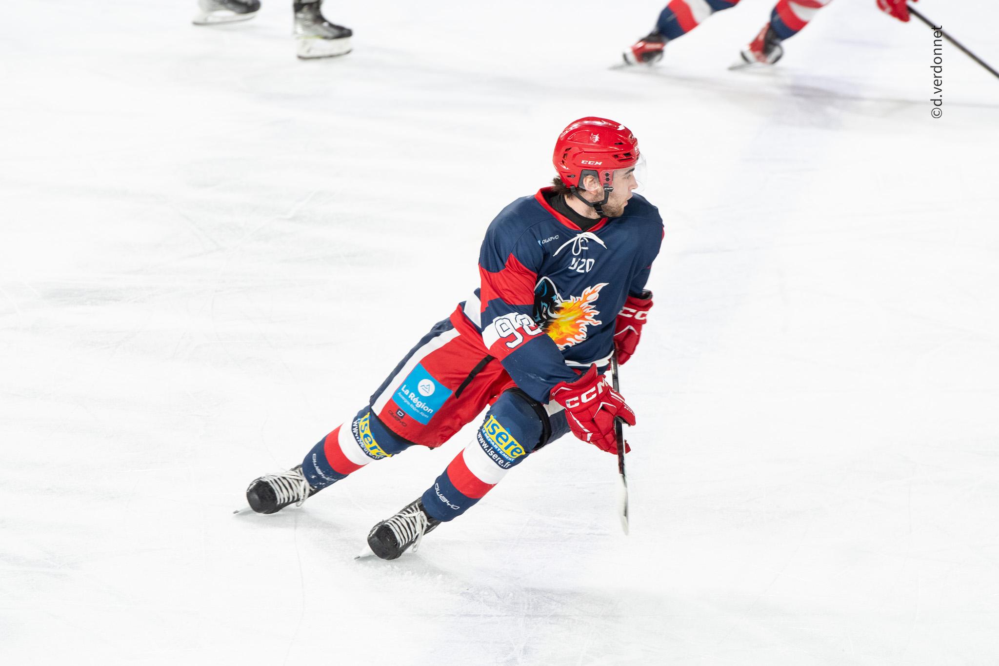 Photo hockey reportage PO U20 1/4 finale : Grenoble s'impose face à Amiens