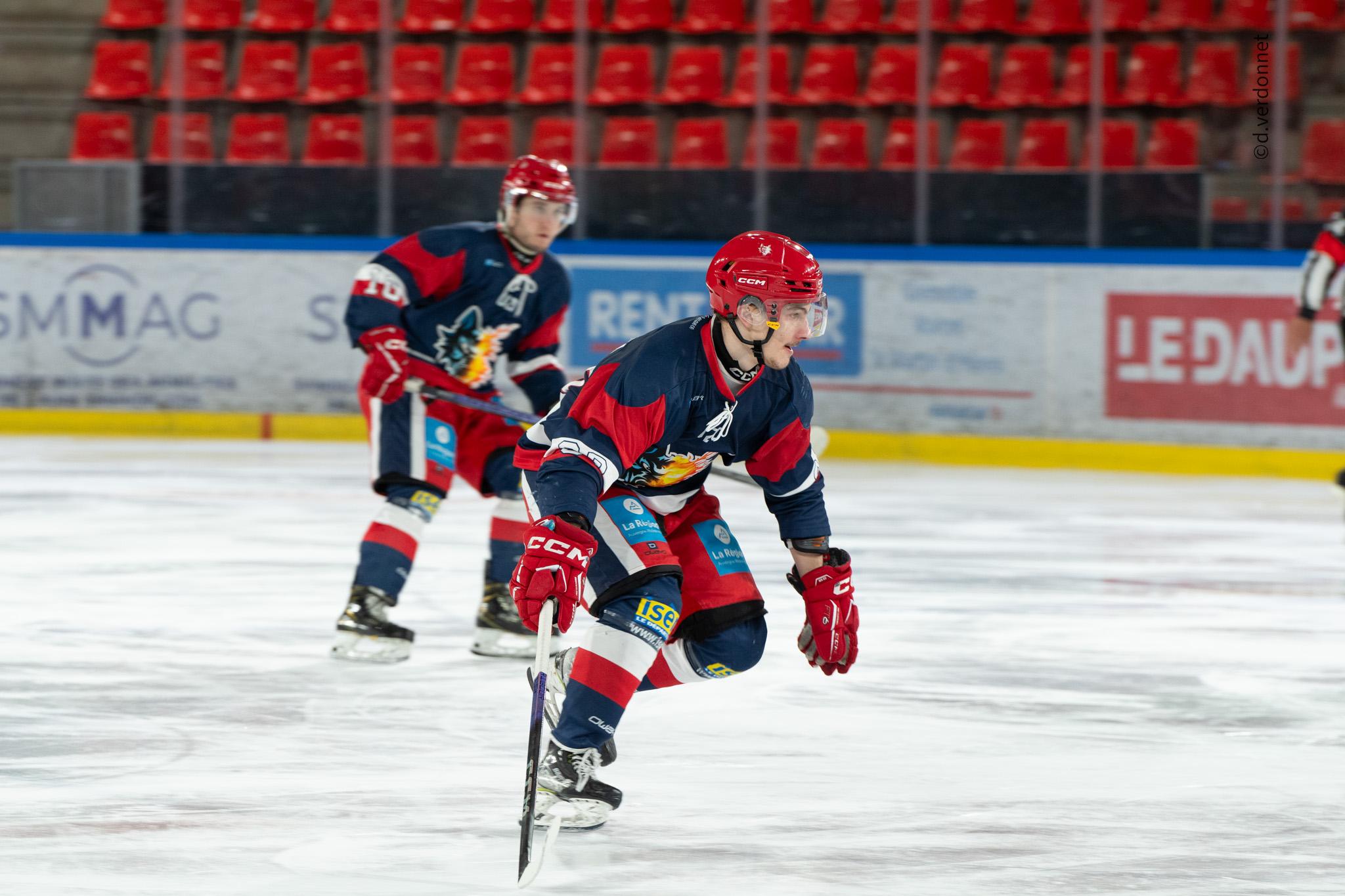 Photo hockey reportage PO U20 1/4 finale : Grenoble s'impose face à Amiens