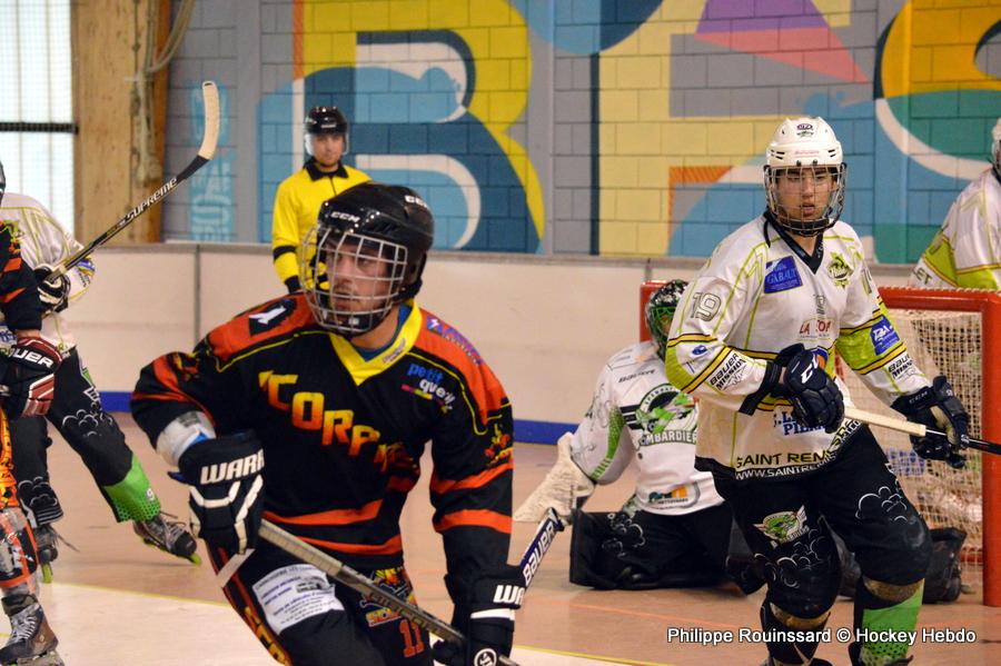 Photo hockey reportage Pré Nat 1/2 : Nantes et Besançon passent