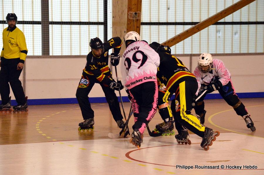 Photo hockey reportage Pré Nat 1/2 : Nantes et Besançon passent