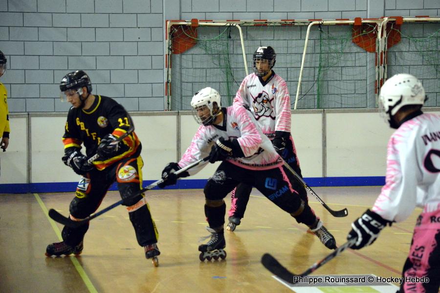 Photo hockey reportage Pré Nat 1/2 : Nantes et Besançon passent