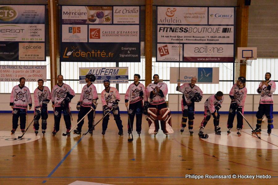 Photo hockey reportage Pré Nat 1/2 : Nantes et Besançon passent