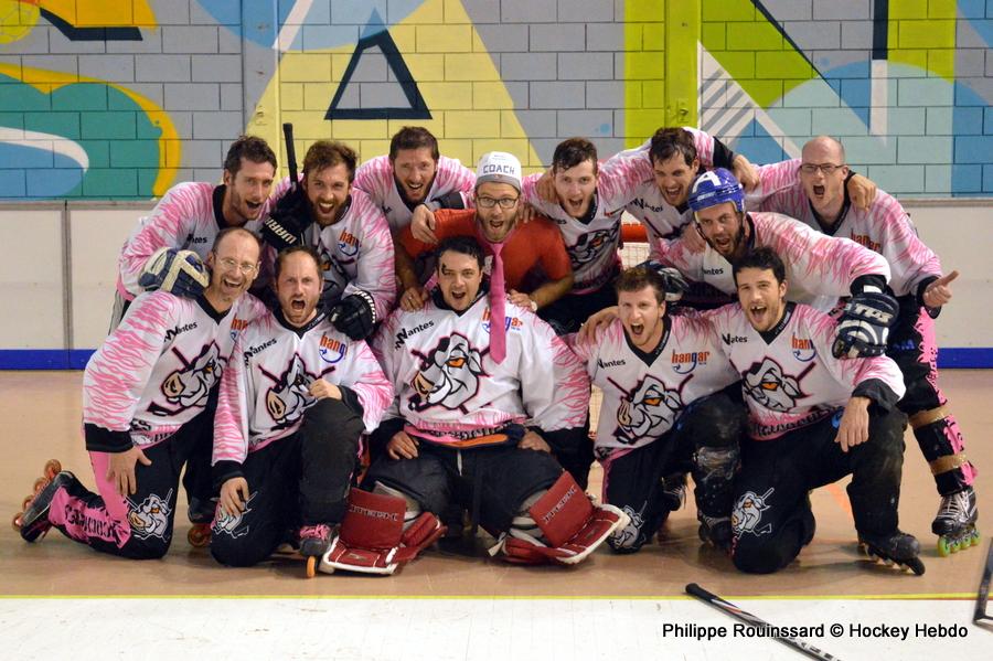 Photo hockey reportage Pré Nat 1/2 : Nantes et Besançon passent