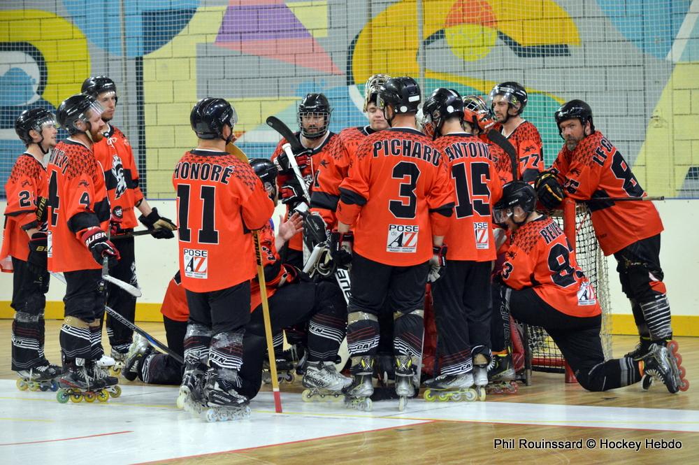 Photo hockey reportage Prénat : Demi-finales