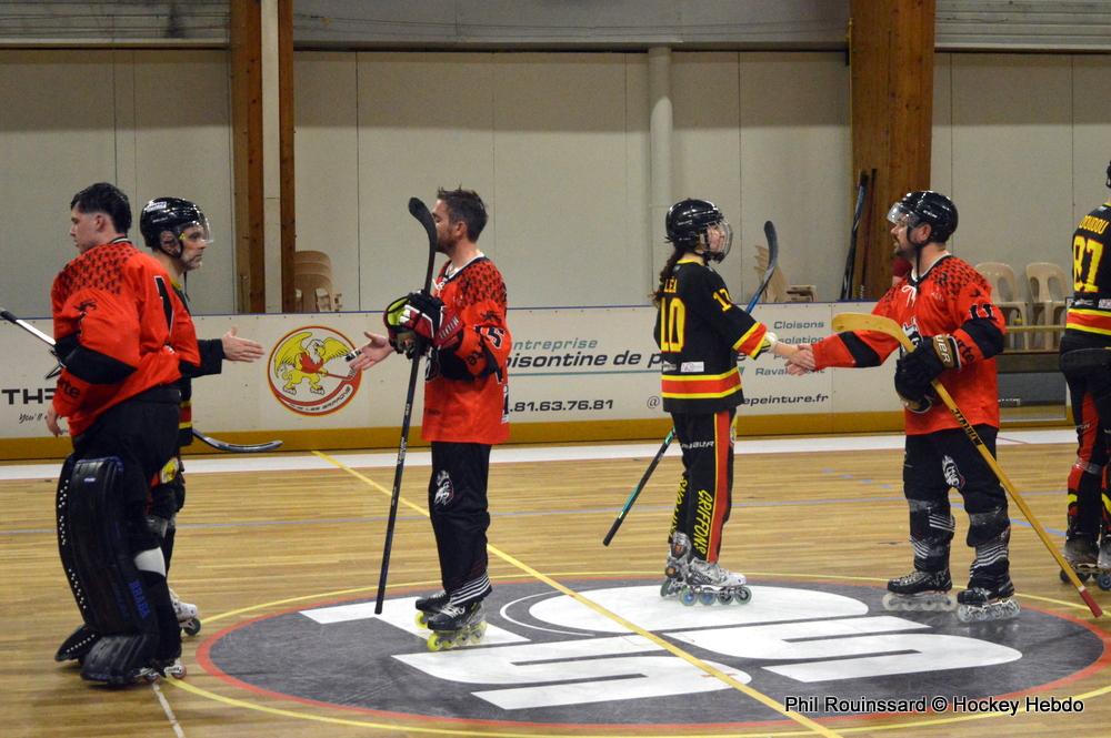 Photo hockey reportage Prénat : Demi-finales