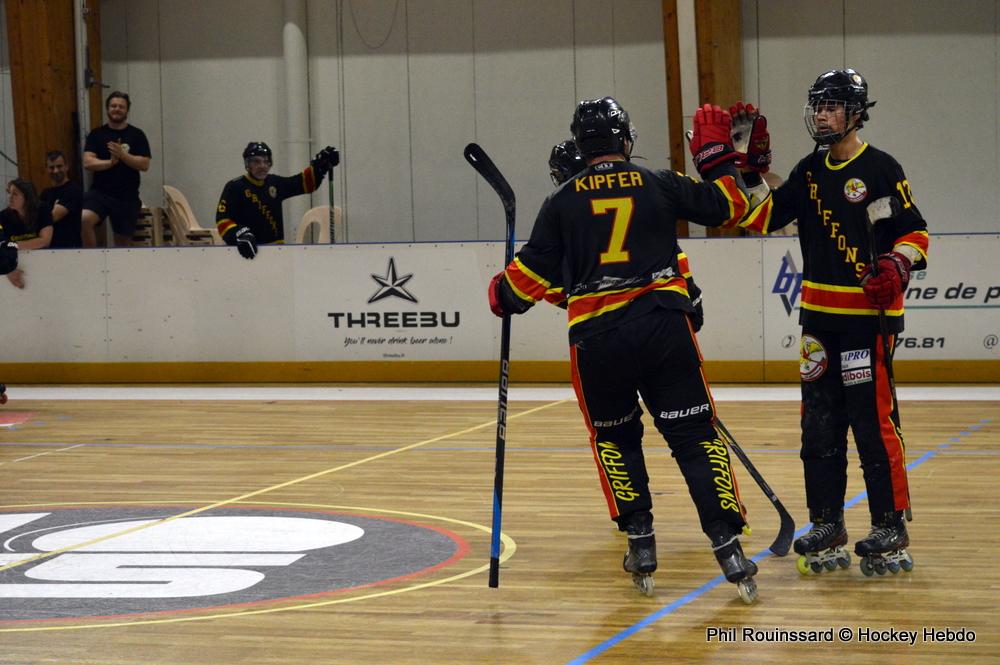 Photo hockey reportage Prénat : Demi-finales